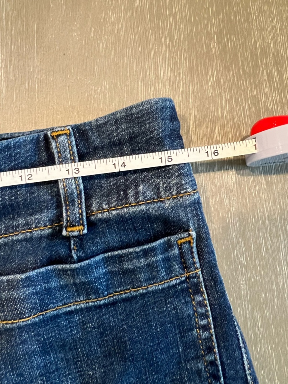 The Colette Crop High-Rise Wide-Leg denim Jeans by Maeve women’s size 29 - Picture 10 of 11